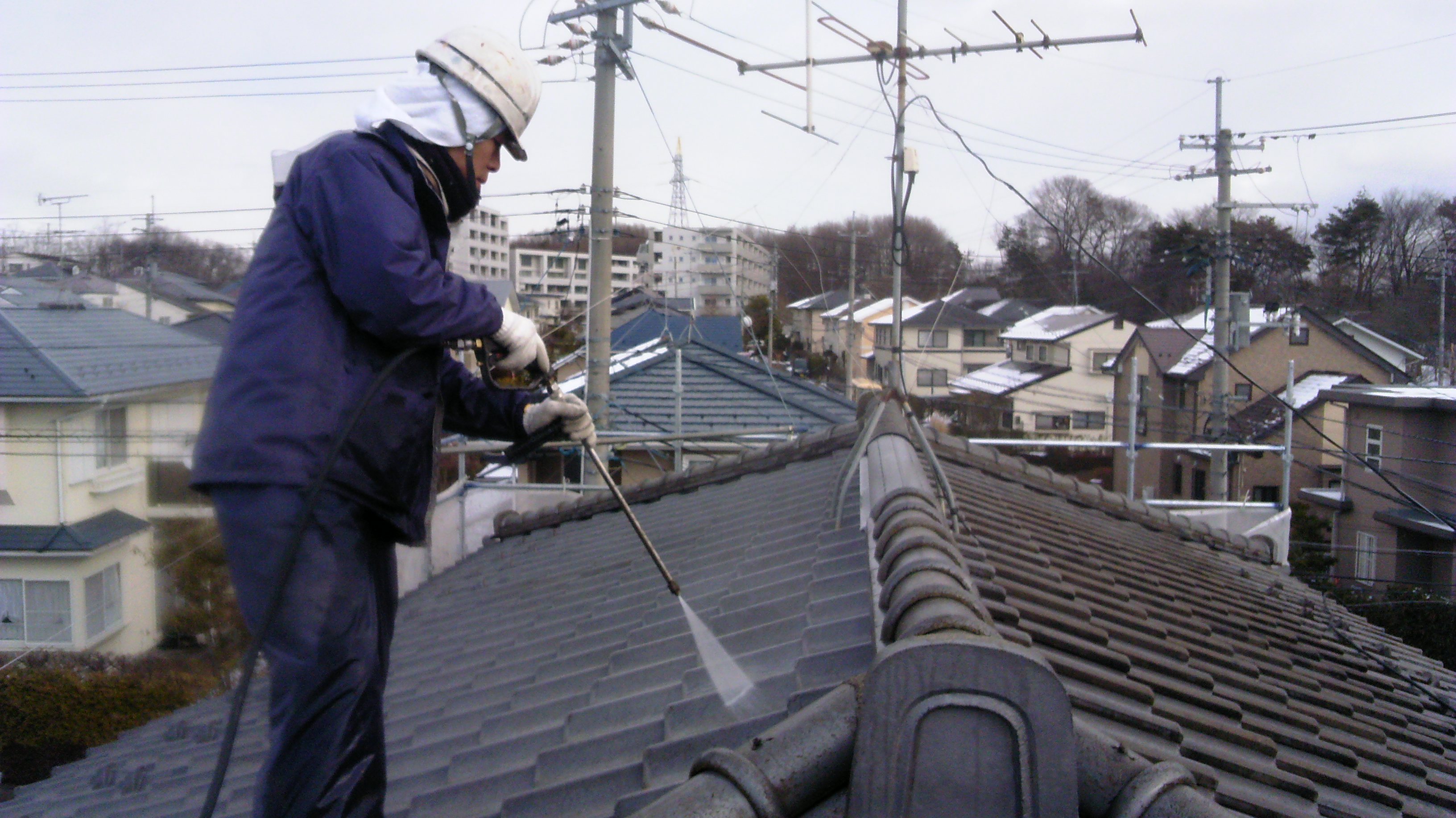 01.12　屋根洗浄